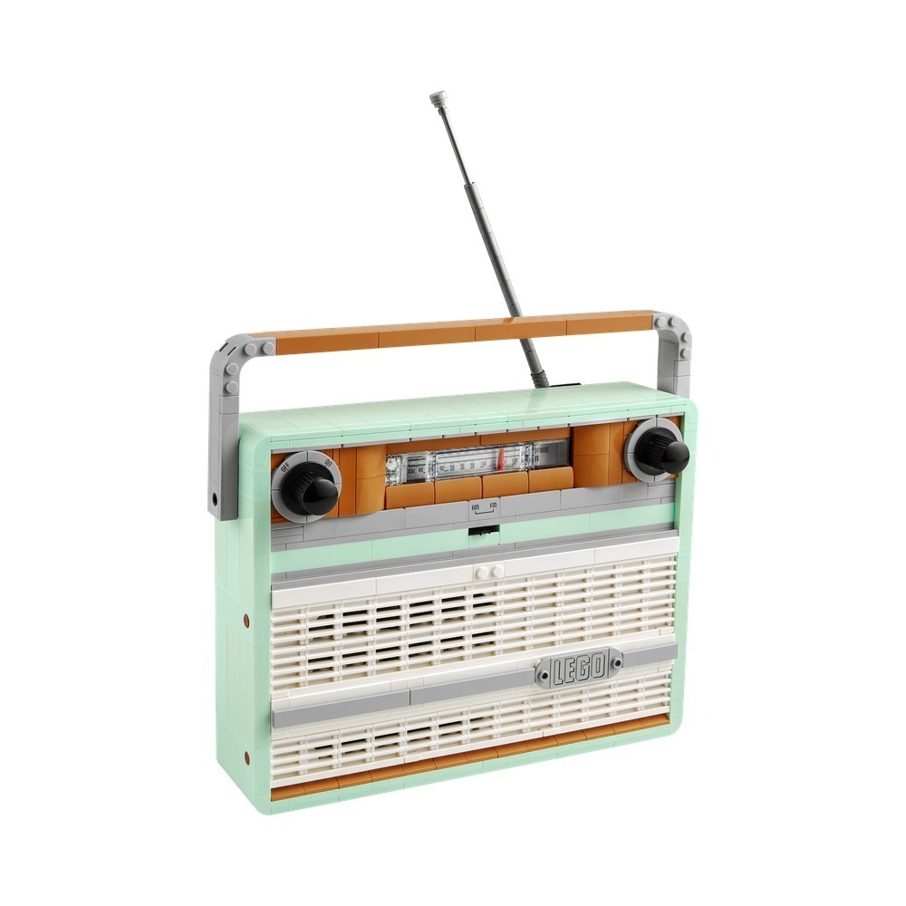 【積木樂園】樂高 LEGO 10334  Icons 系列 復古收音機-細節圖3