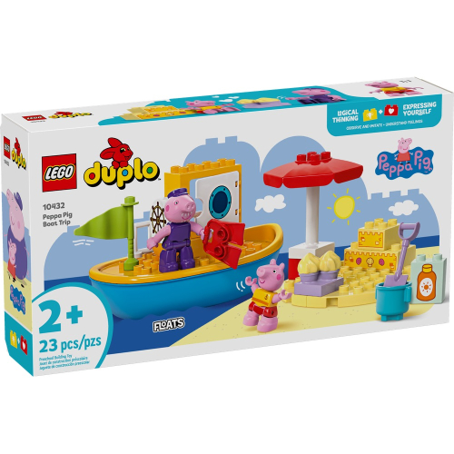 【積木樂園】樂高 LEGO 10432 Duplo系列 佩佩豬的海上旅行