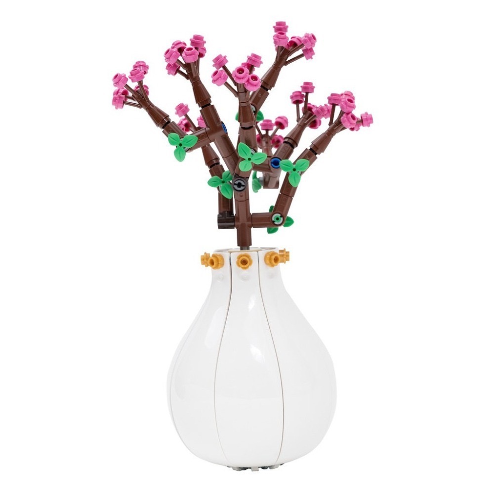 【積木樂園】樂高 LEGO 中國傳統節慶系列 新春如意桃花瓶-細節圖2