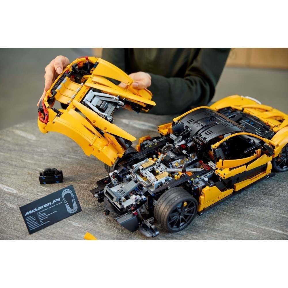 【積木樂園】樂高LEGO 42172 TECHNIC 麥拉倫 P1 McLaren P1™-細節圖9