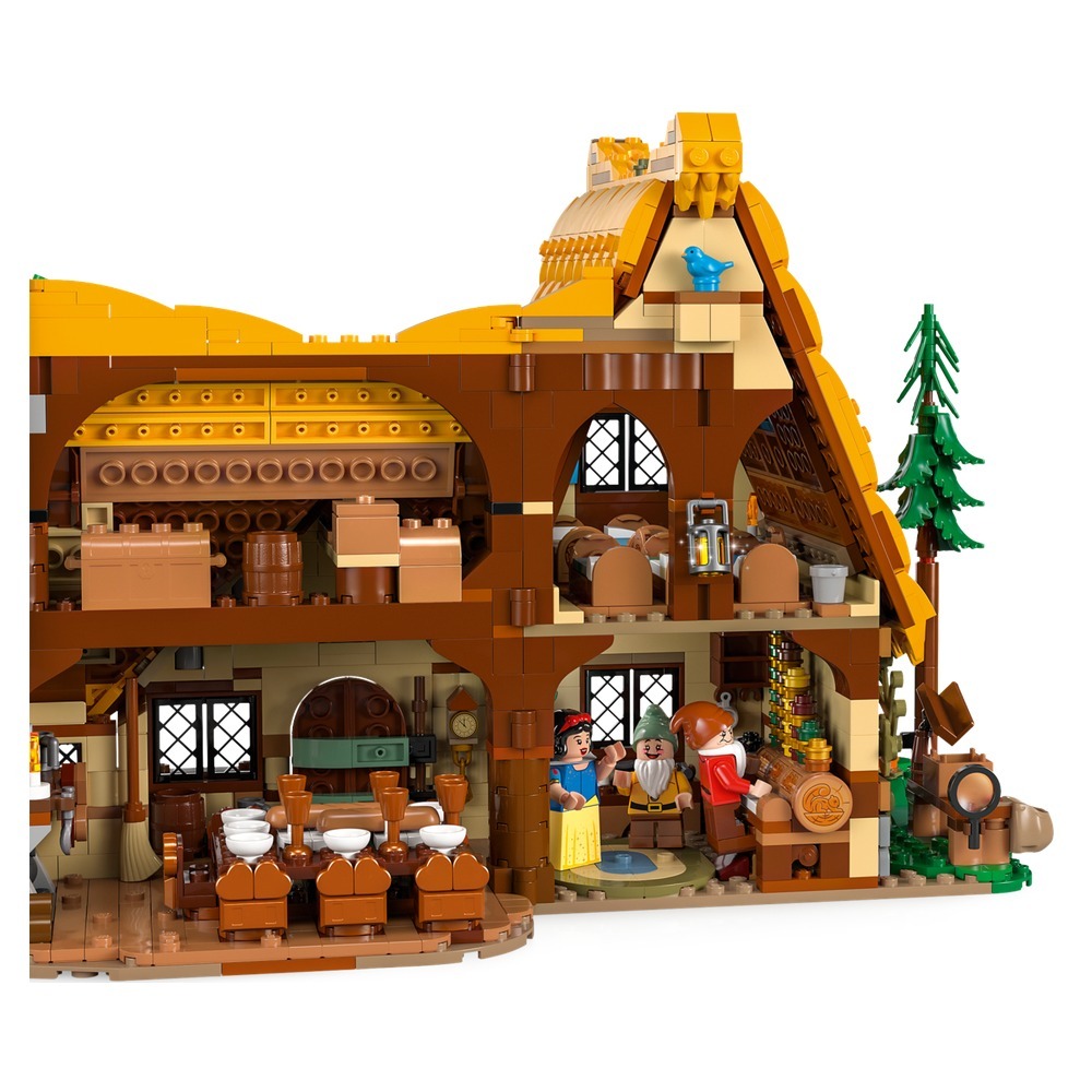 【積木樂園】樂高 LEGO 43242 DISNEY 白雪公主 小屋-細節圖5