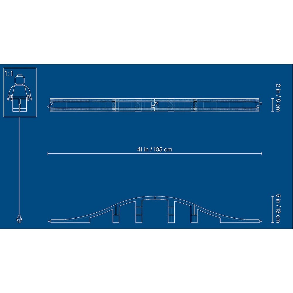 【積木樂園】樂高 LEGO 10872 duplo 得寶系列 鐵路橋與鐵軌-細節圖5