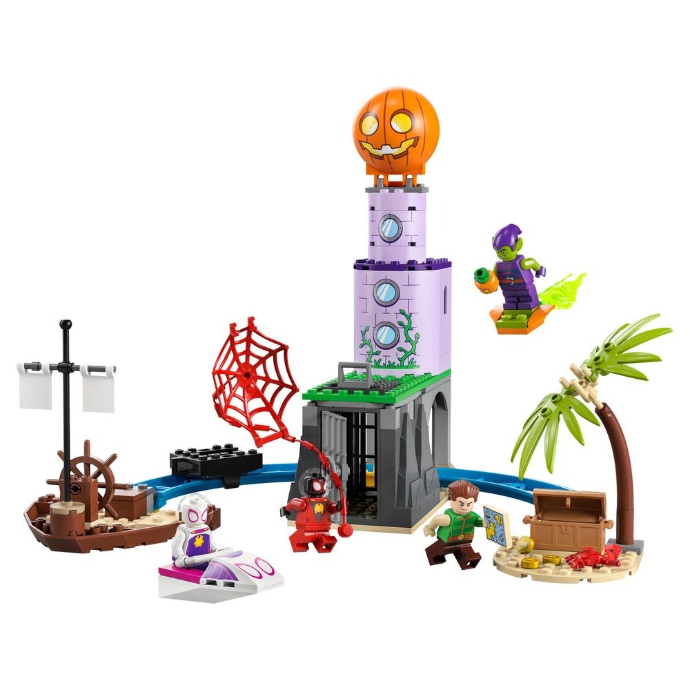 【積木樂園】樂高 LEGO 10790 超級英雄系列 綠惡魔的燈塔總部-細節圖3