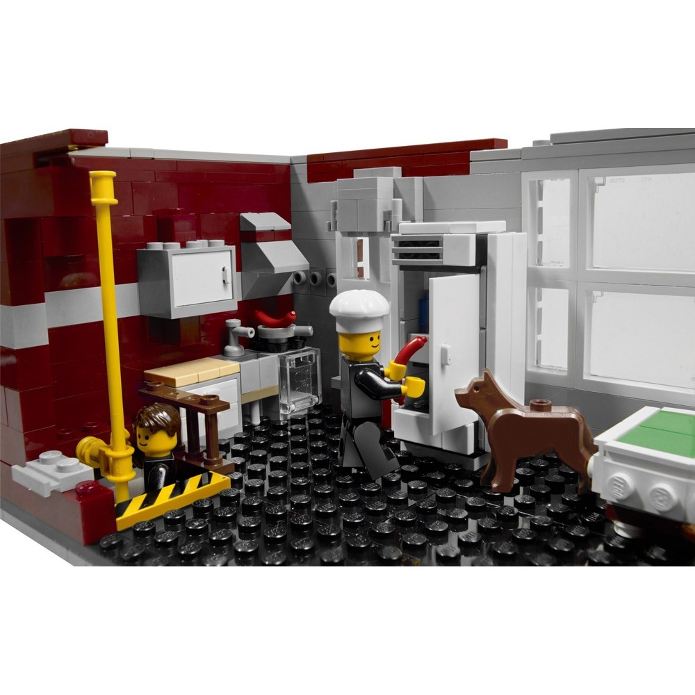 ＊限宅配＊【積木樂園】樂高 LEGO 10197 Fire Brigade 古典消防局 絕版品-細節圖5