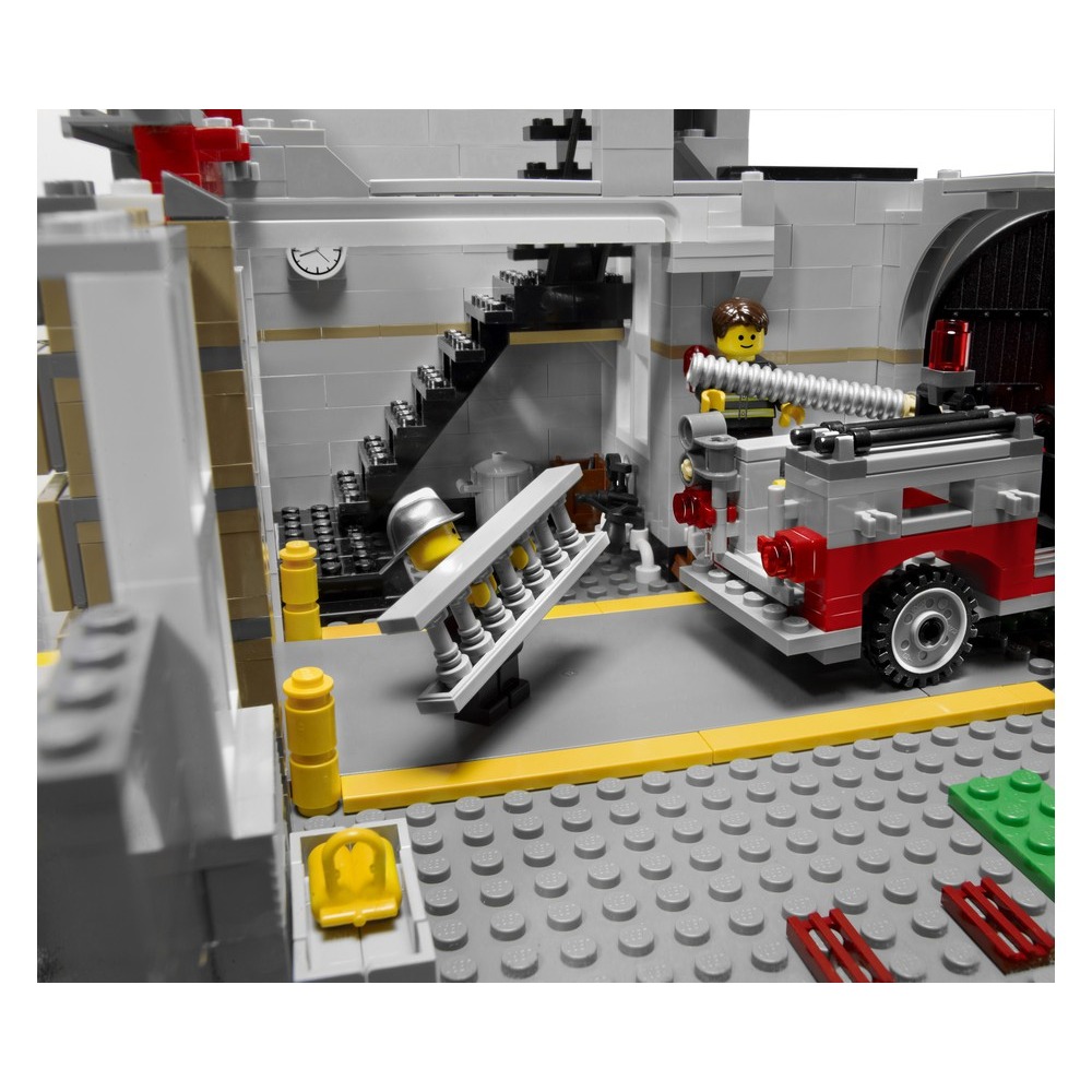 ＊限宅配＊【積木樂園】樂高 LEGO 10197 Fire Brigade 古典消防局 絕版品-細節圖6