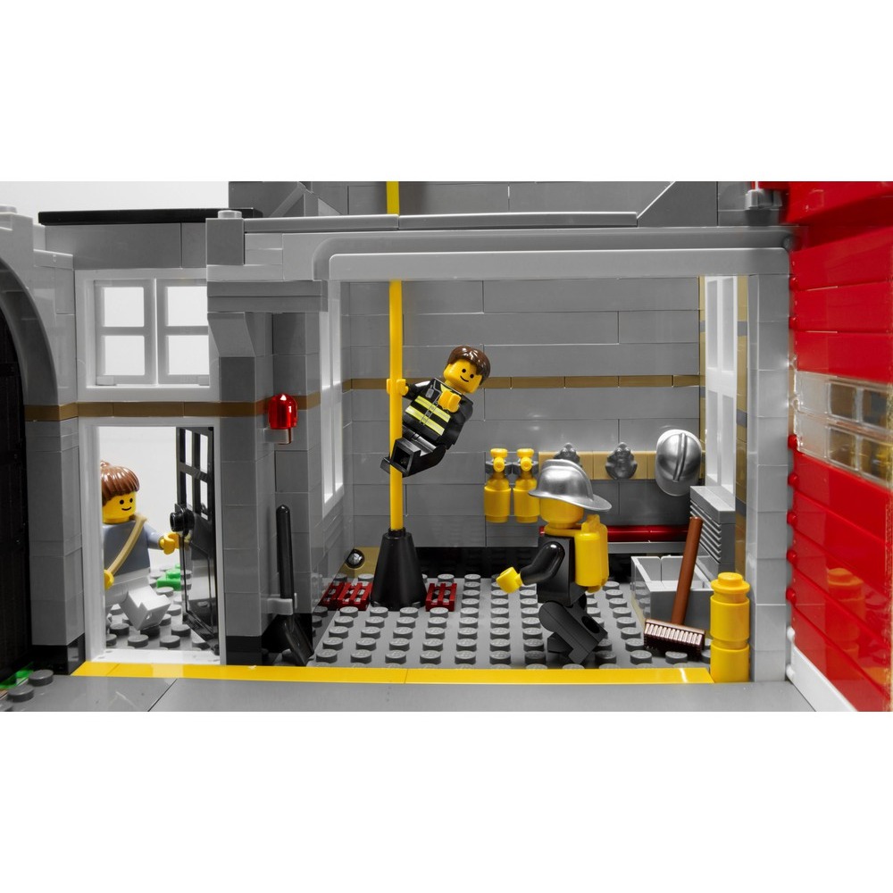 ＊限宅配＊【積木樂園】樂高 LEGO 10197 Fire Brigade 古典消防局 絕版品-細節圖7