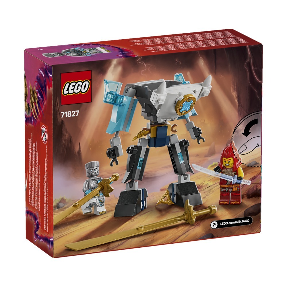 【積木樂園】樂高 LEGO 71827 NINJAGO系列 冰忍的戰鬥服機械人-細節圖2