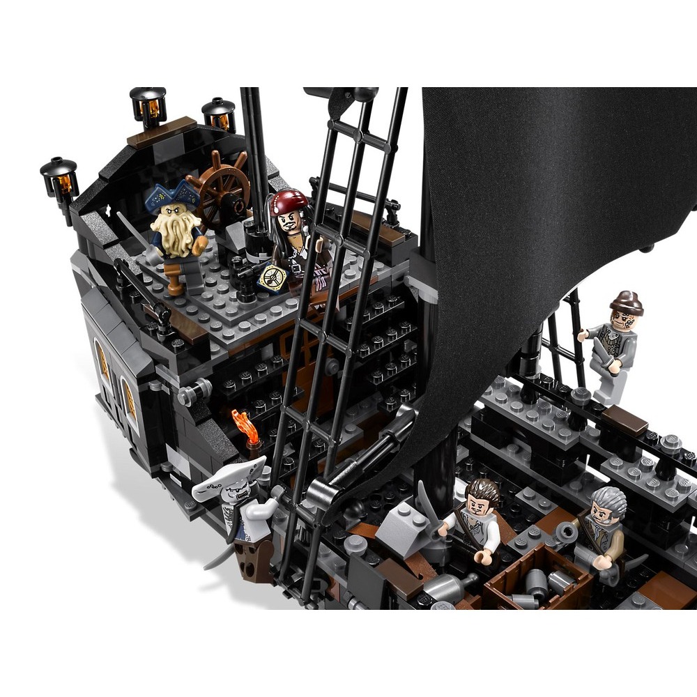 【積木樂園】樂高 LEGO 4184 神鬼奇航加勒比海盜 黑珍珠號 The Black Pearl-細節圖5