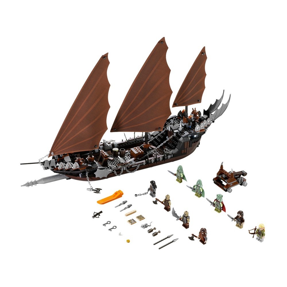 【積木樂園】樂高 LEGO 79008 Pirate Ship Ambush 魔戒海盜船 絕版品-細節圖2