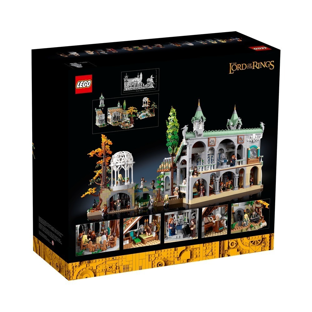 【積木樂園】樂高 LEGO 10316 ICONS 系列 魔戒 瑞文戴爾 Rivendell-細節圖2