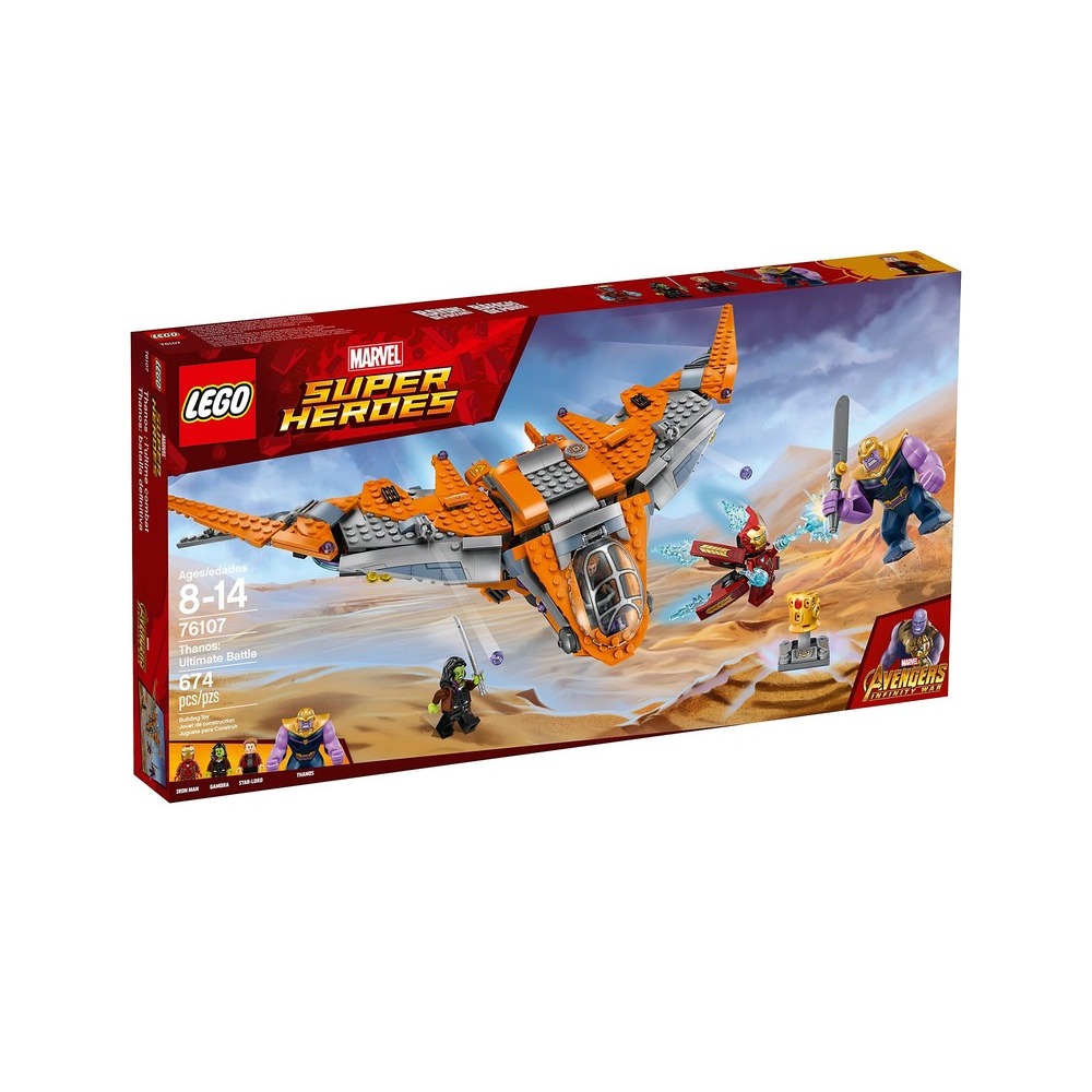 【積木樂園】 樂高 LEGO 76107 SUPER HEROES Thanos: Ultimate Battle - 積木樂園有限公司 ...