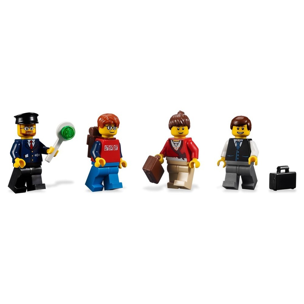 [積木樂園] 樂高 LEGO 7937 火車站 絕版 公司貨 火車站天橋月台-細節圖6