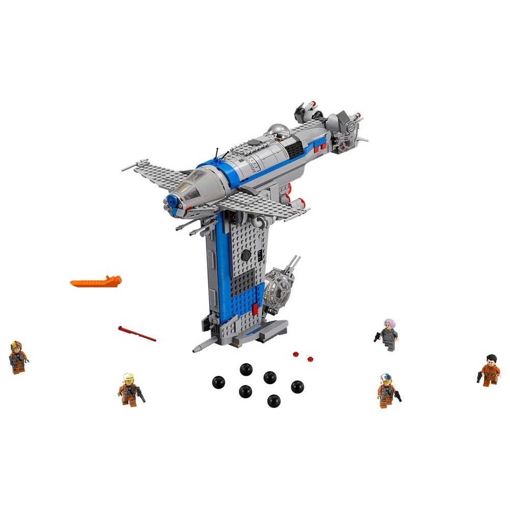 絕版品【積木樂園】樂高 LEGO 75188 星際大戰系列 Resistance Bomber-細節圖3