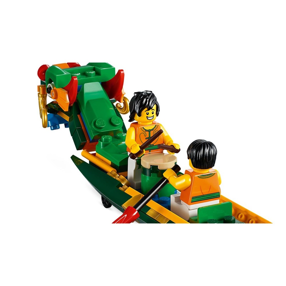 端午節特價【積木樂園】樂高 Lego 80103 中國傳統節慶系列 龍舟賽-細節圖4