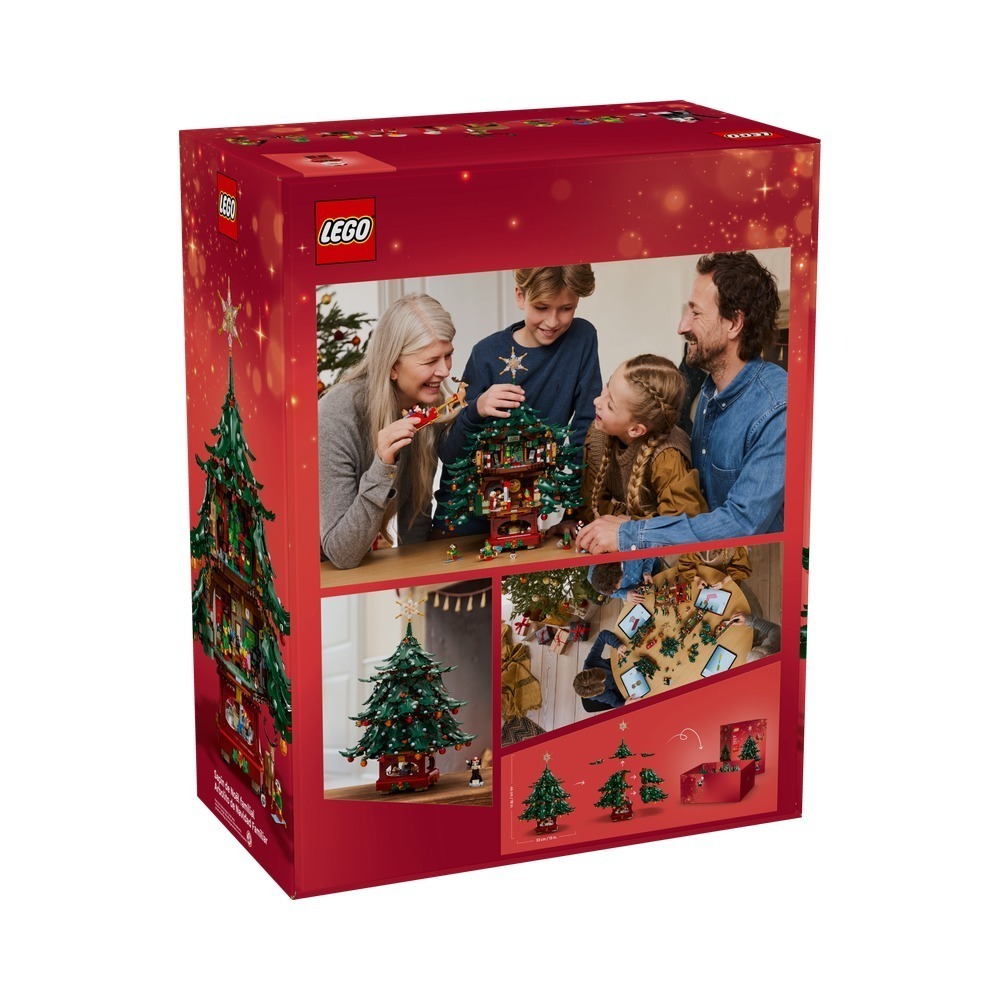 【積木樂園】樂高 Lego 41843 創意系列 家庭耶誕樹擺飾-細節圖2