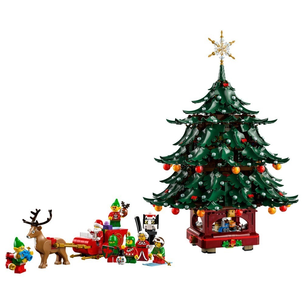 【積木樂園】樂高 Lego 41843 創意系列 家庭耶誕樹擺飾-細節圖3