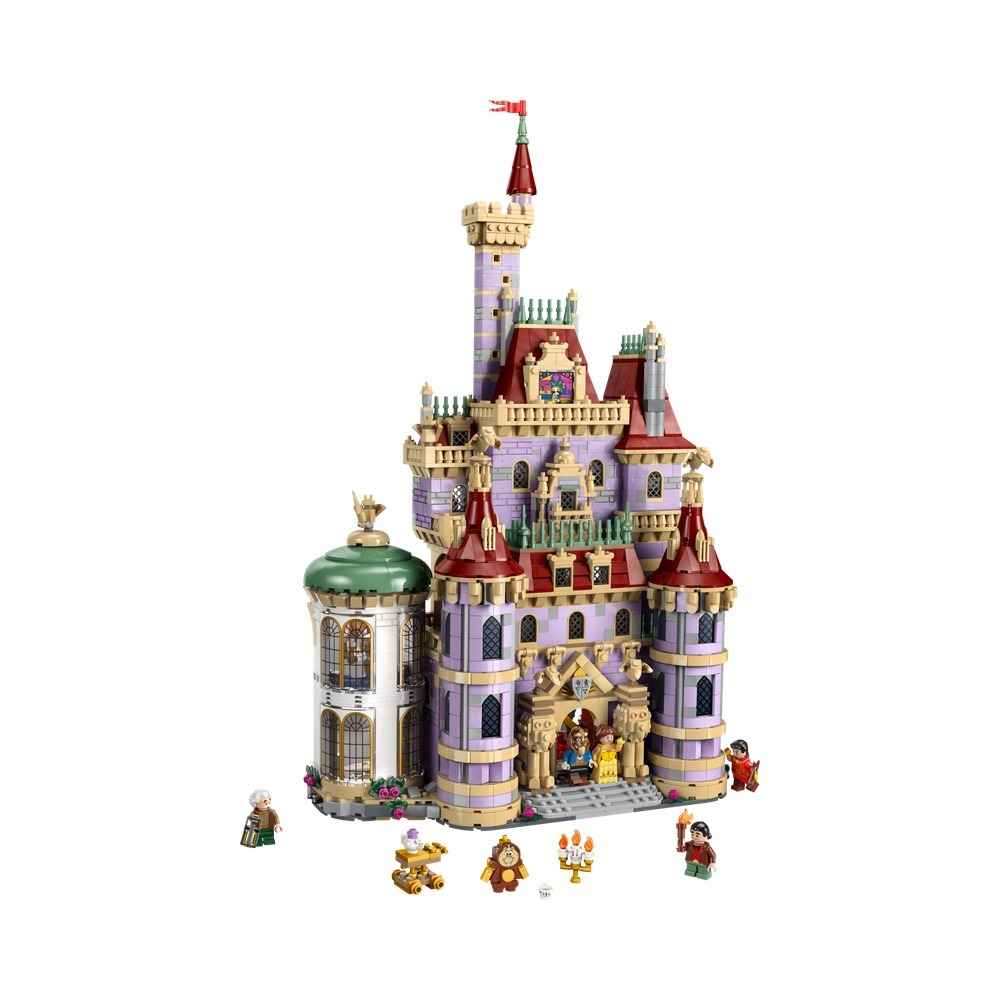 【積木樂園】樂高 LEGO 43263 DISNEY 美女與野獸 城堡-細節圖3