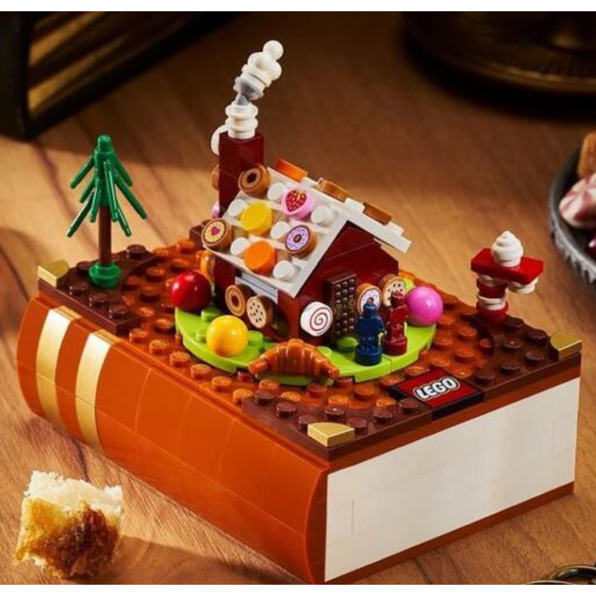 絕版限量品【積木樂園】LEGO 2021 童話故事裡的奇幻世界 糖果屋 傑克與魔豆小紅帽 愛麗絲的夢境 全套-細節圖6