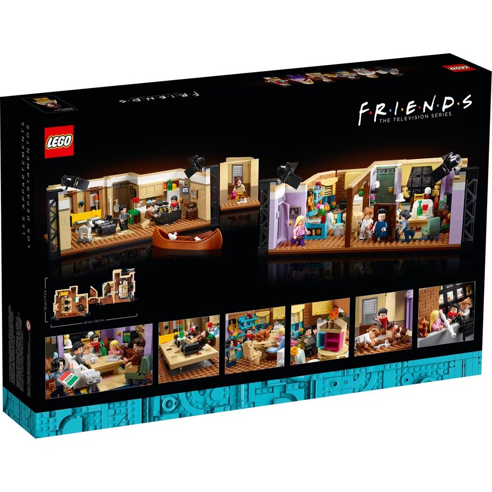 絕版品【積木樂園】樂高 LEGO 10292 創意系列 六人行公寓 The Friends Apartments-細節圖2