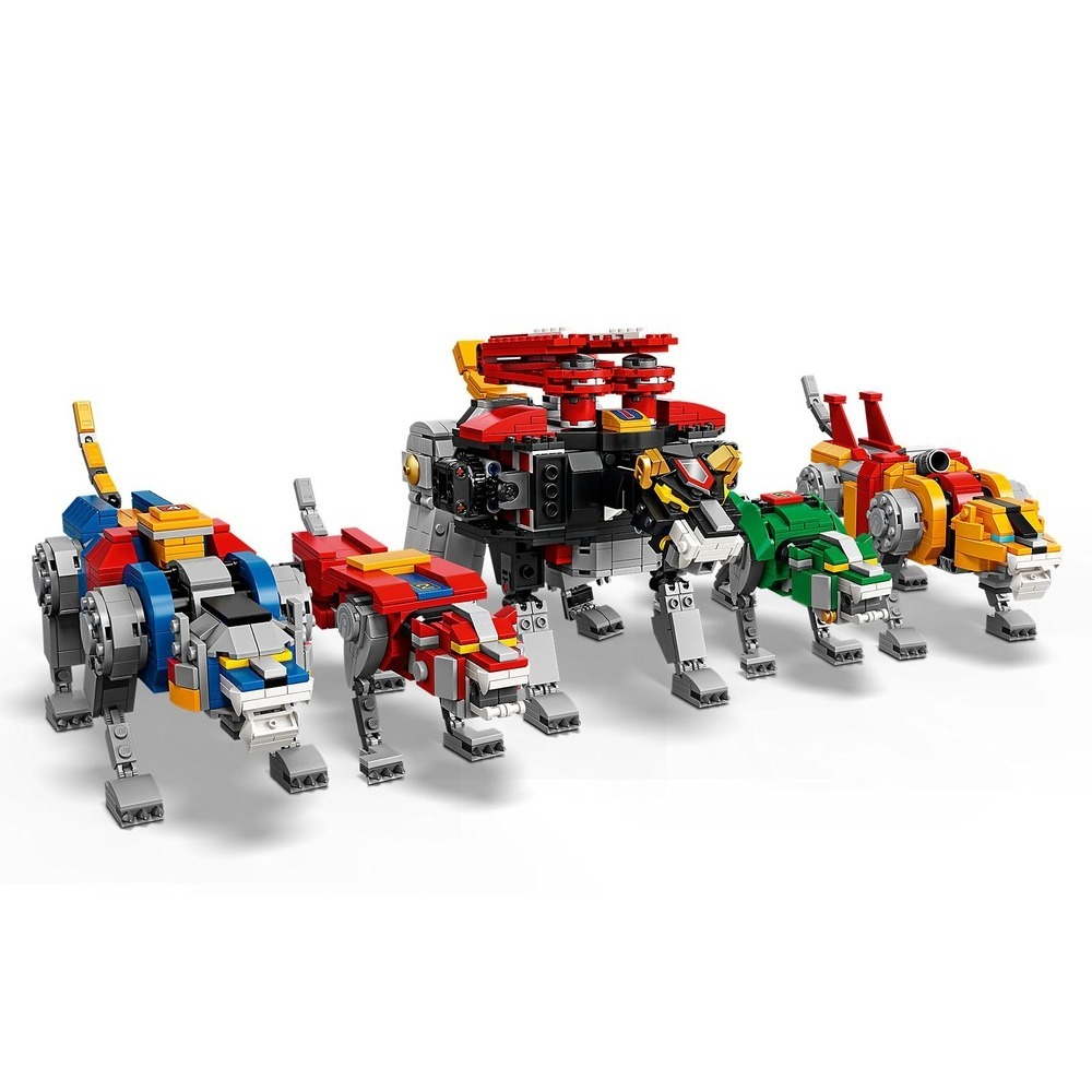 絕版品【積木樂園】LEGO 樂高 21311 Voltron 聖戰士 百獸王 五獅合體-細節圖4
