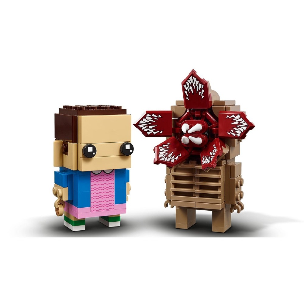 絕版品【積木樂園】樂高 LEGO 40549 BrickHeadzDemogorgon & Eleven 魔神＆伊萊雯-細節圖4