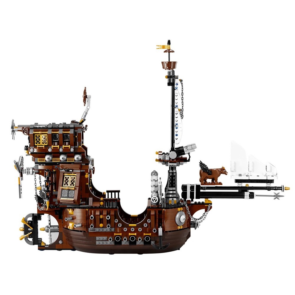 絕版品【積木樂園】 LEGO 70810 The LEGO Movie系列MetalBeard＇s SeaCow海牛號-細節圖4