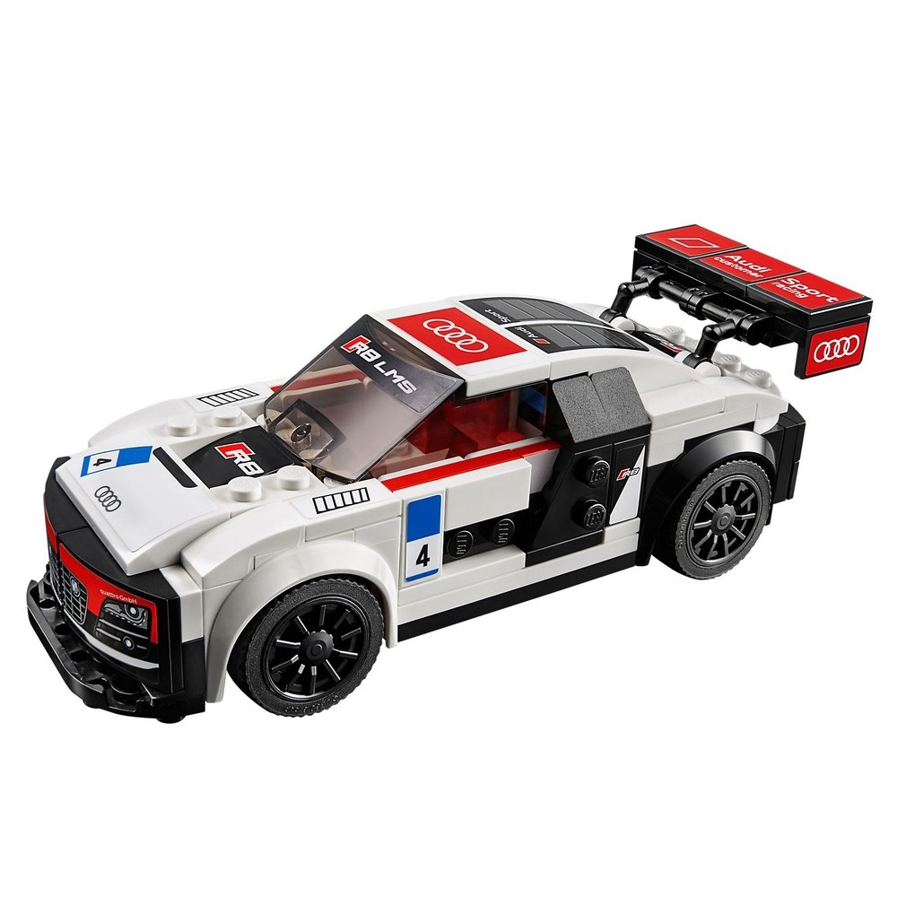 絕版品【積木樂園】樂高 LEGO 75873 賽車系列 Audi R8 LMS ultra-細節圖3