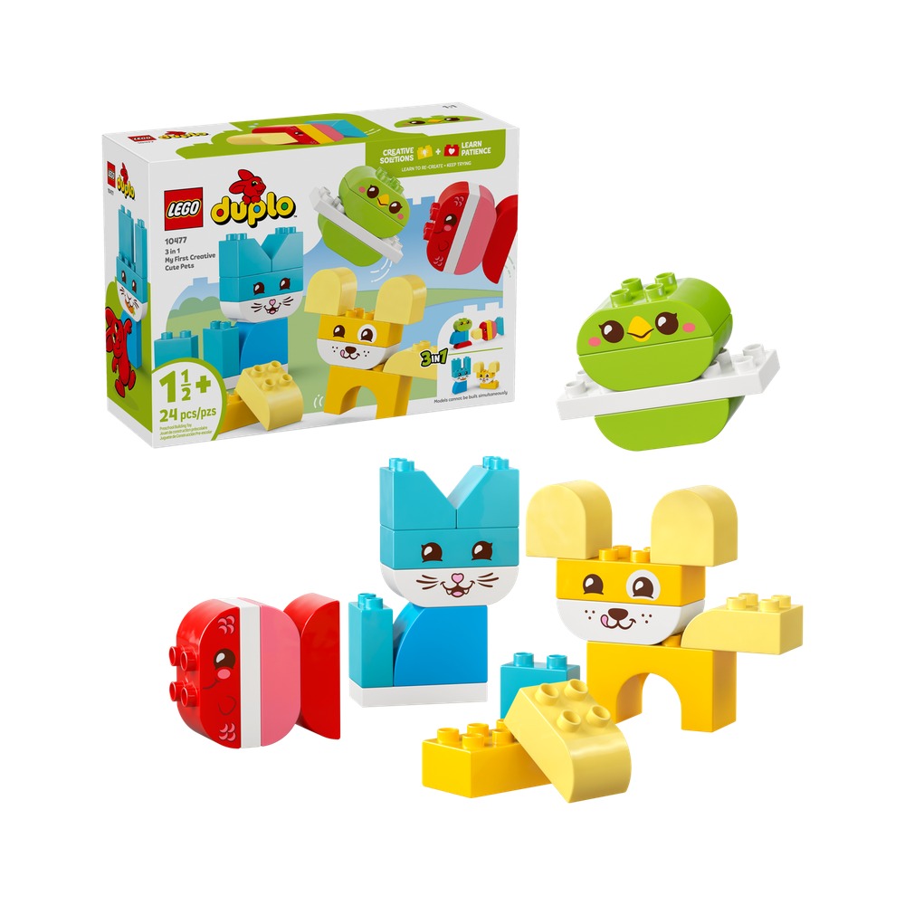 【積木樂園】樂高 LEGO 10477 Duplo系列 3 合 1 可愛創意寵物 - 積木樂園有限公司 - iOPEN Mall