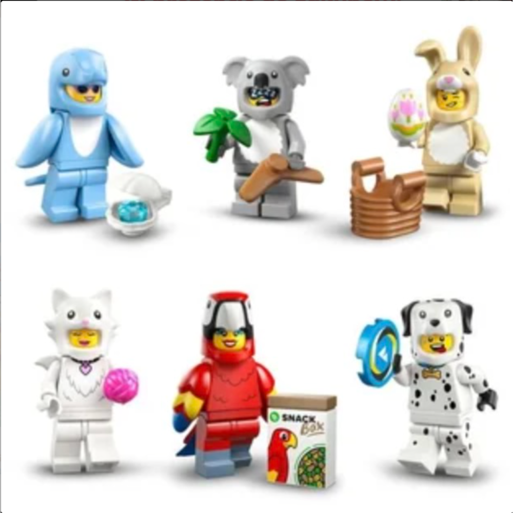 【積木樂園】LEGO 樂高 Minifigures 71051 Minifigures 第 28 代-動物 12盒一套-細節圖2