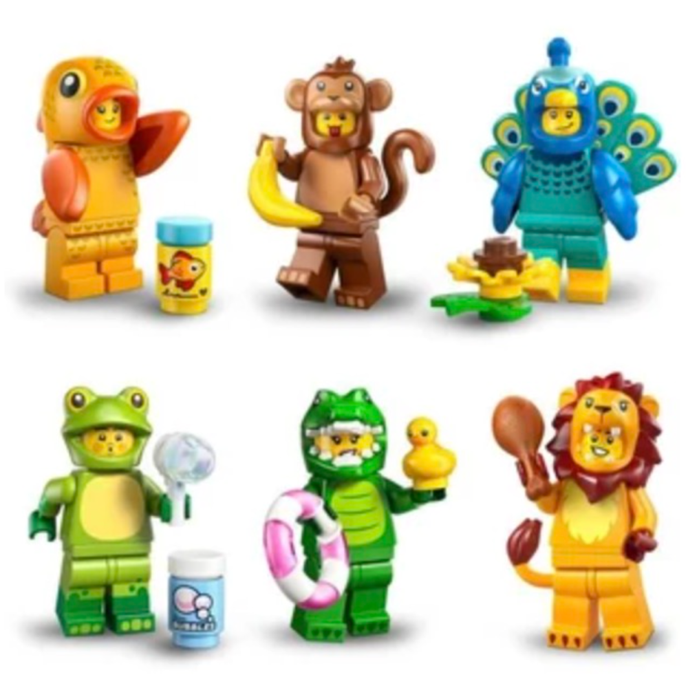 【積木樂園】LEGO 樂高 Minifigures 71051 Minifigures 第 28 代-動物 12盒一套-細節圖3