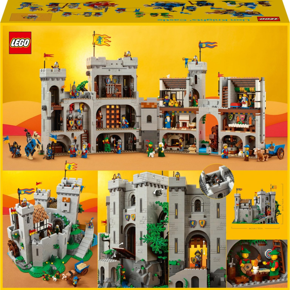 【積木樂園】樂高 LEGO 10305 創意系列 獅子騎士的城堡 Lion Knights＇ Castle-細節圖2