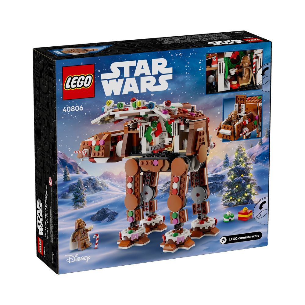 【積木樂園】樂高 LEGO 40806 星戰系列 薑餅 AT-AT™ 步行機-細節圖2