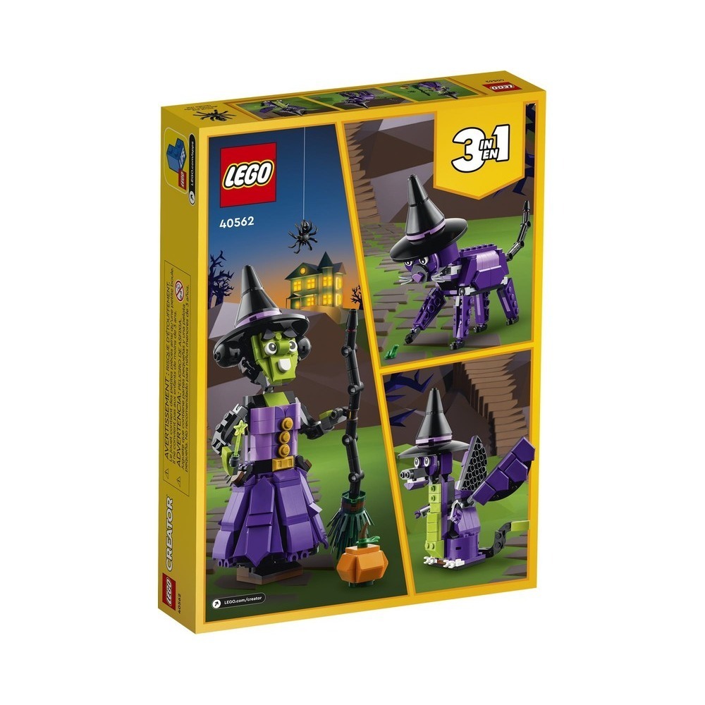 限量品【積木樂園】 LEGO 40562 創意系列 神秘女巫 Mystic Witch-細節圖2