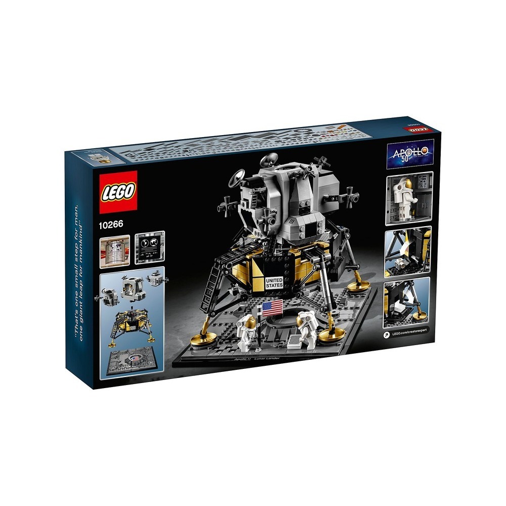 絕版品【積木樂園】樂高 LEGO 10266 CREATOR NASA Apollo 11 Lunar land-細節圖2