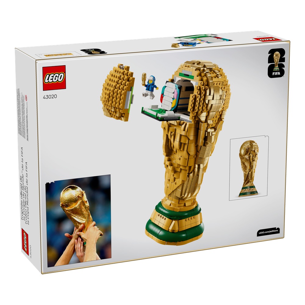 【積木樂園】 樂高 LEGO 43020 FIFA 世界盃官方獎盃-細節圖2