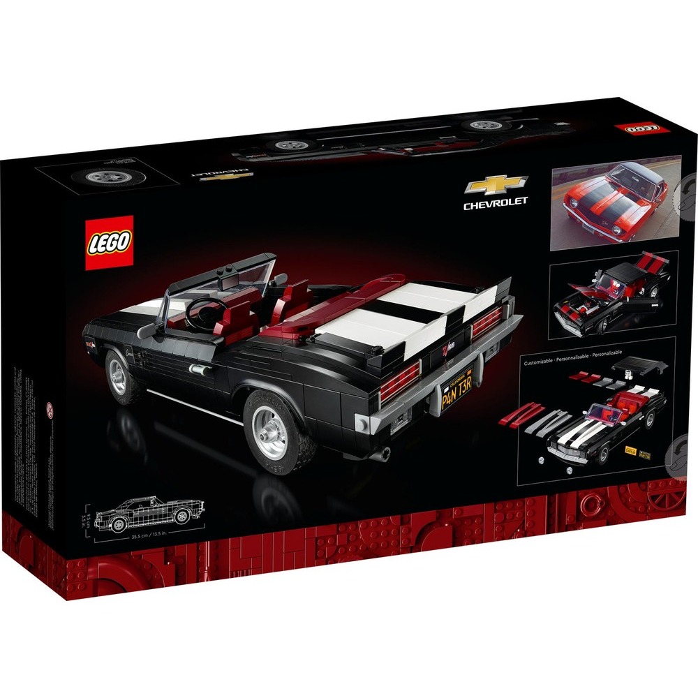 絕版品【積木樂園】樂高 LEGO 10304 創意系列 Chevrolet Camaro Z28-細節圖2