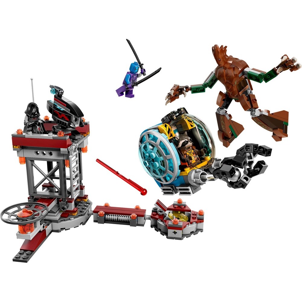 絕版品[積木樂園] 樂高 LEGO 76020 Knowhere EscapeMission 銀河守護者《星際異攻隊》-細節圖2