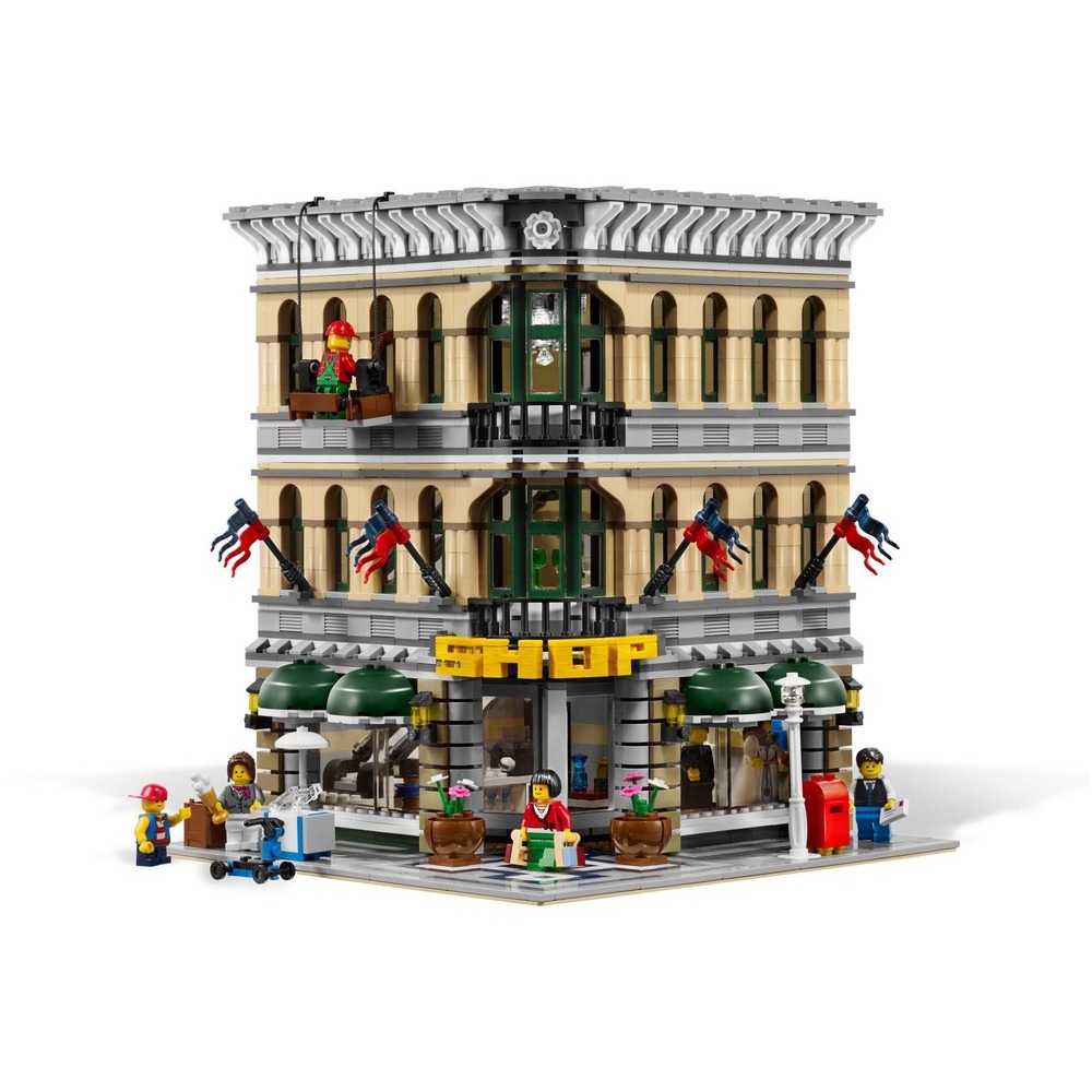 絕版品【積木樂園】樂高 LEGO 10211 百貨公司 Grand Emporium 全新未拆-細節圖2