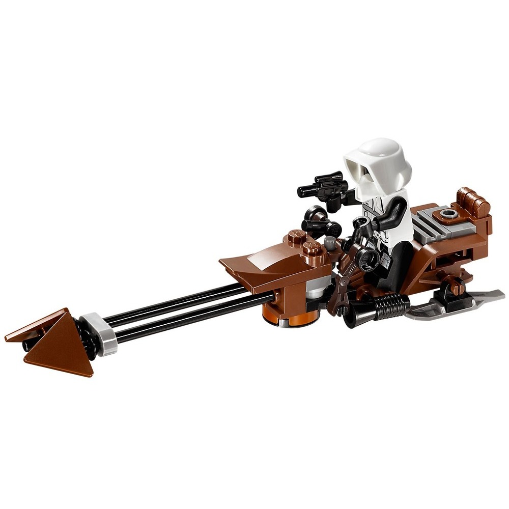 絕版品［積木樂園] LEGO 樂高 星戰 10236 伊娃村 小熊村-細節圖3