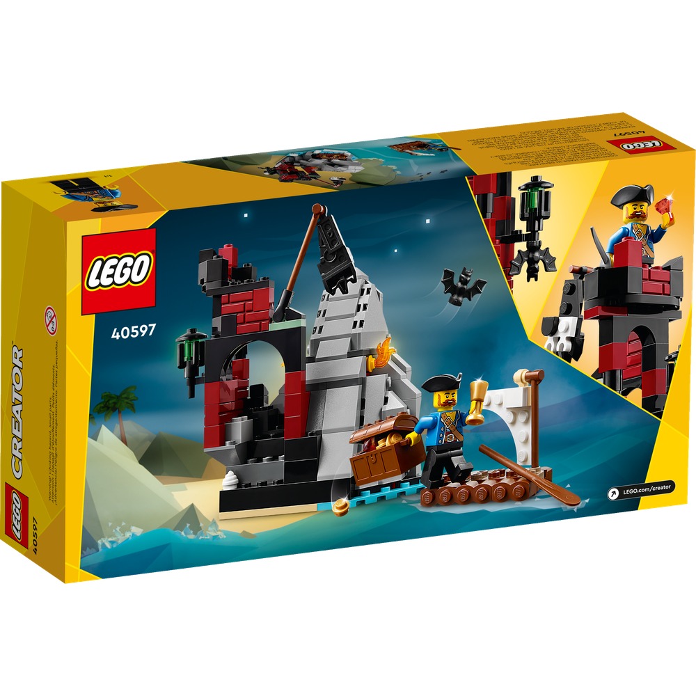 【積木樂園】樂高 LEGO 40597 Scary Pirate Island 恐怖海盜小島-細節圖2