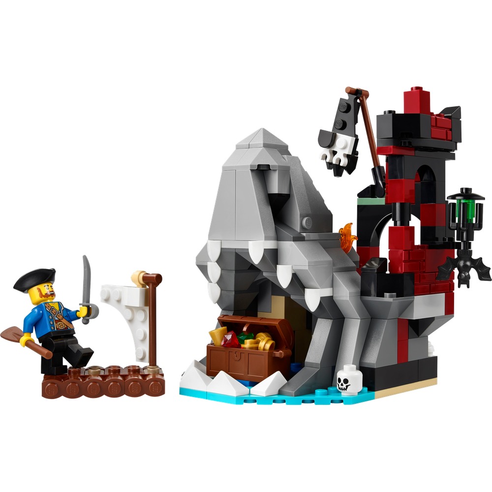 【積木樂園】樂高 LEGO 40597 Scary Pirate Island 恐怖海盜小島-細節圖3