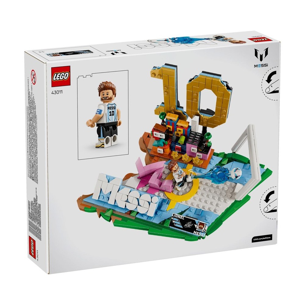 【積木樂園】樂高 LEGO Editions 43011 Lionel Messi-細節圖2