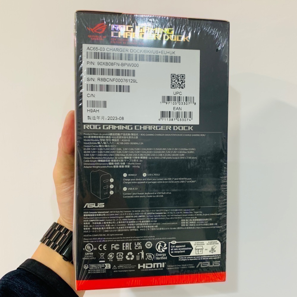 全新 公司貨 ASUS ROG ALLY GAMING CHARGER DOCKER-細節圖2