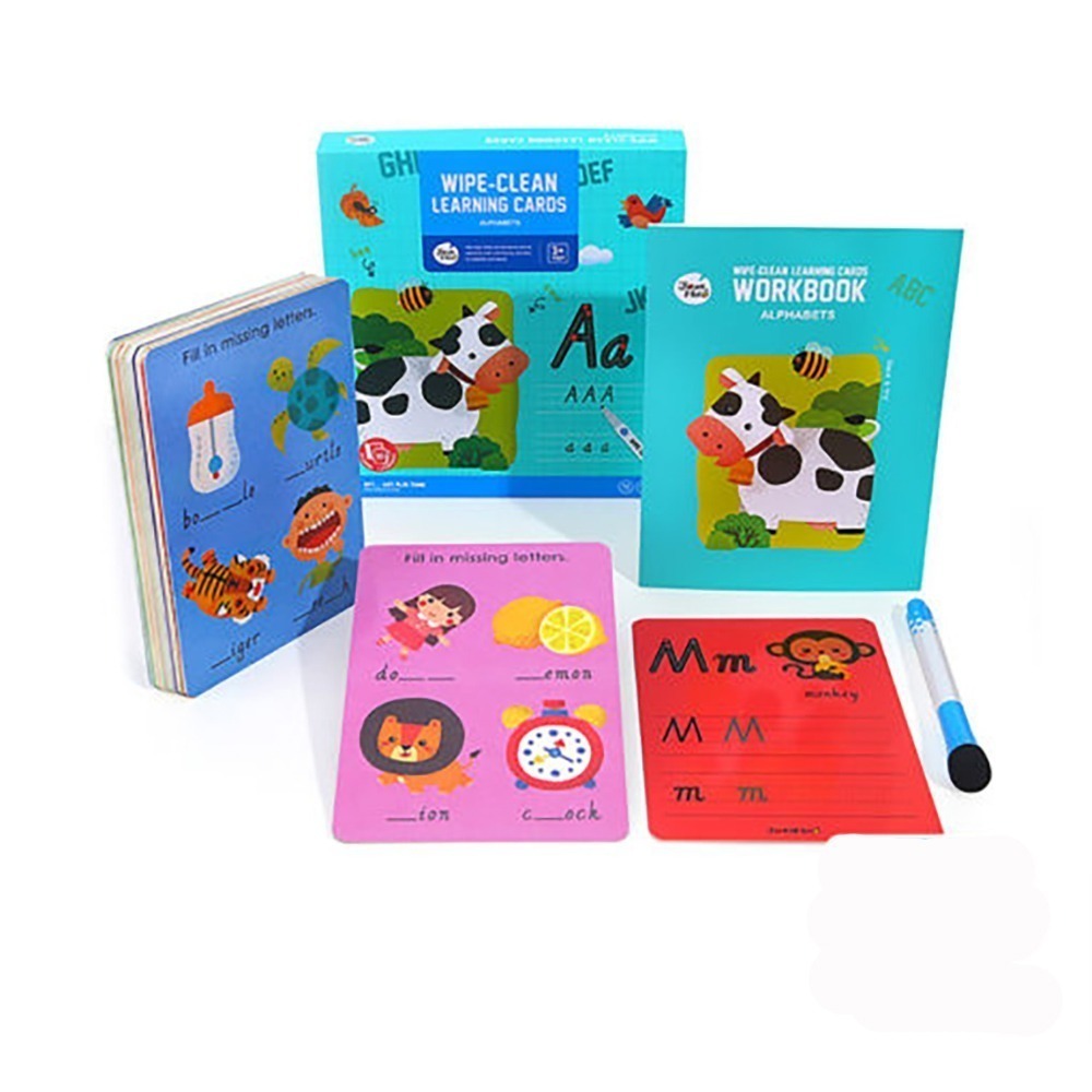 【JoanMiro 原創美玩】可擦寫學習卡-趣味ABC JM92731-細節圖2