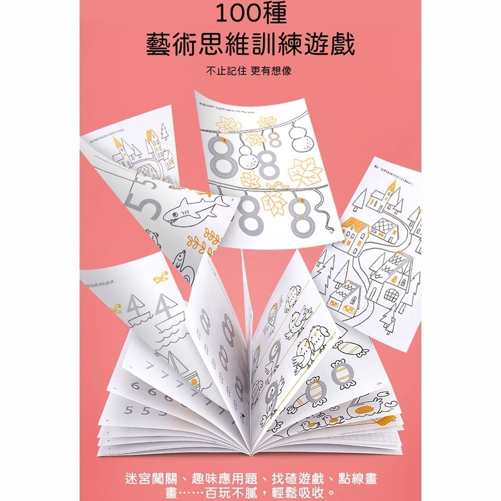 【JoanMiro 原創美玩】可擦寫學習卡-趣味ABC JM92731-細節圖7