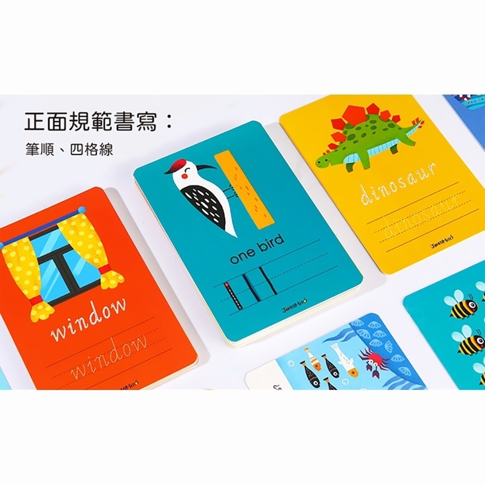【JoanMiro 原創美玩】可擦寫學習卡-趣味ABC JM92731-細節圖9