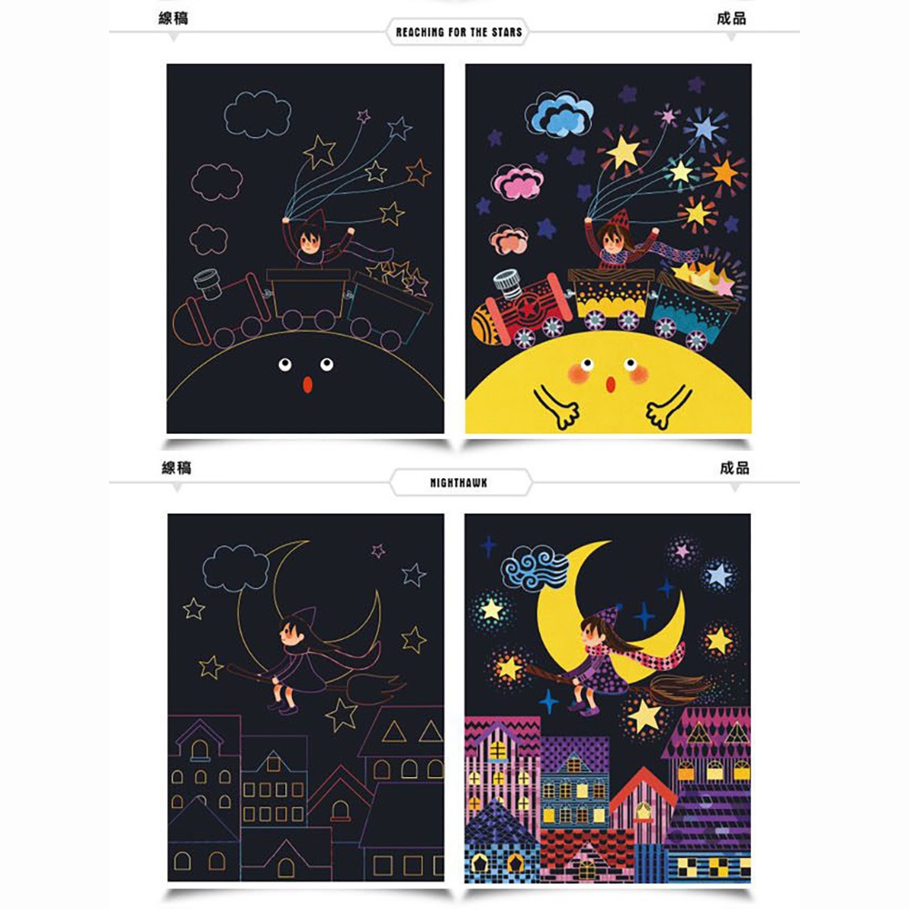 【JoanMiro 原創美玩 】童話故事刮畫紙-灰姑娘 JM03065-細節圖10