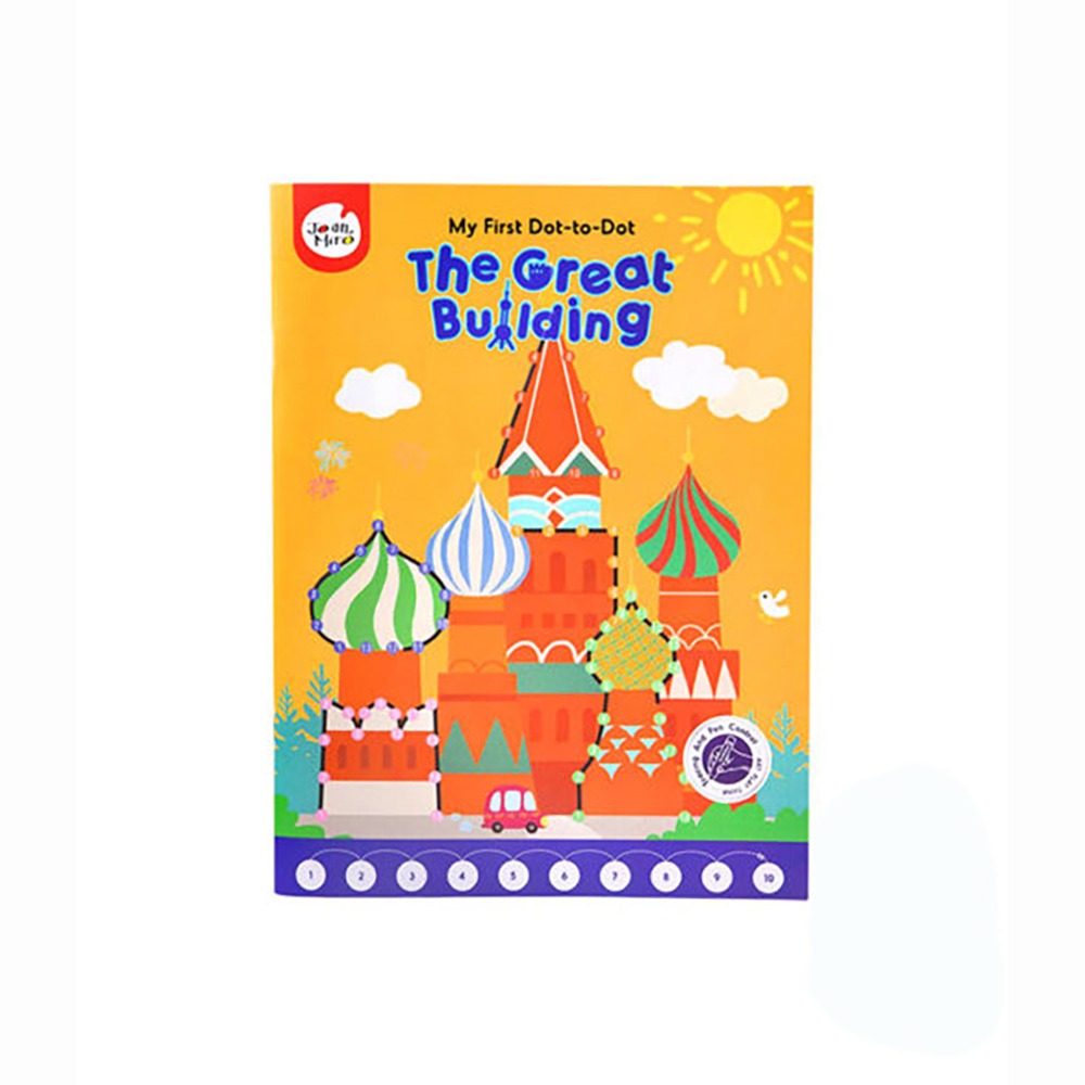 【JoanMiro 原創美玩】兒童連點畫-偉大建築 JM08855-細節圖2