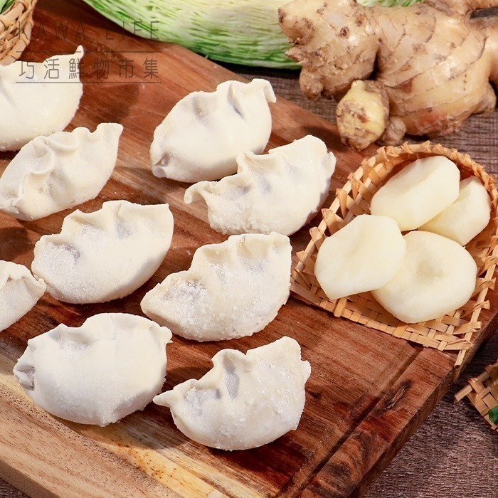 【KAWA巧活】能量豬荸薺豬肉水餃-細節圖2