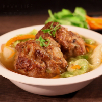 【KAWA巧活】烏骨雞手工獅子頭